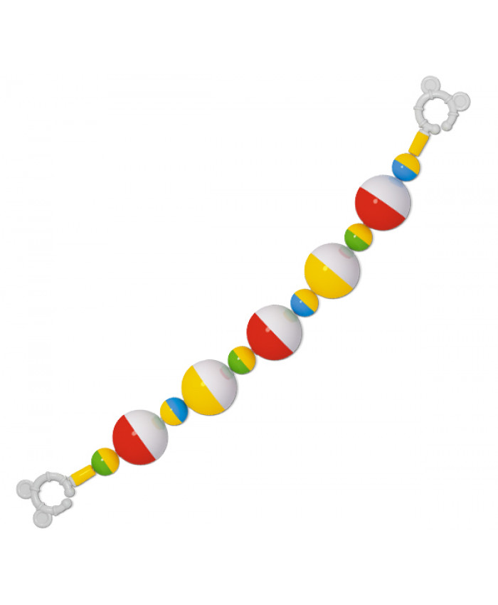 Подвеска погремушка шарики 01519 стеллар