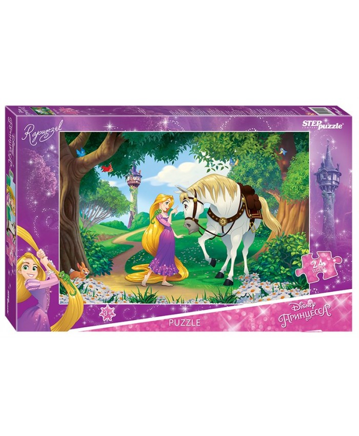 Пазл мозаика "puzzle" maxi 24 "Рапунцель - 2" (Disney) 90040